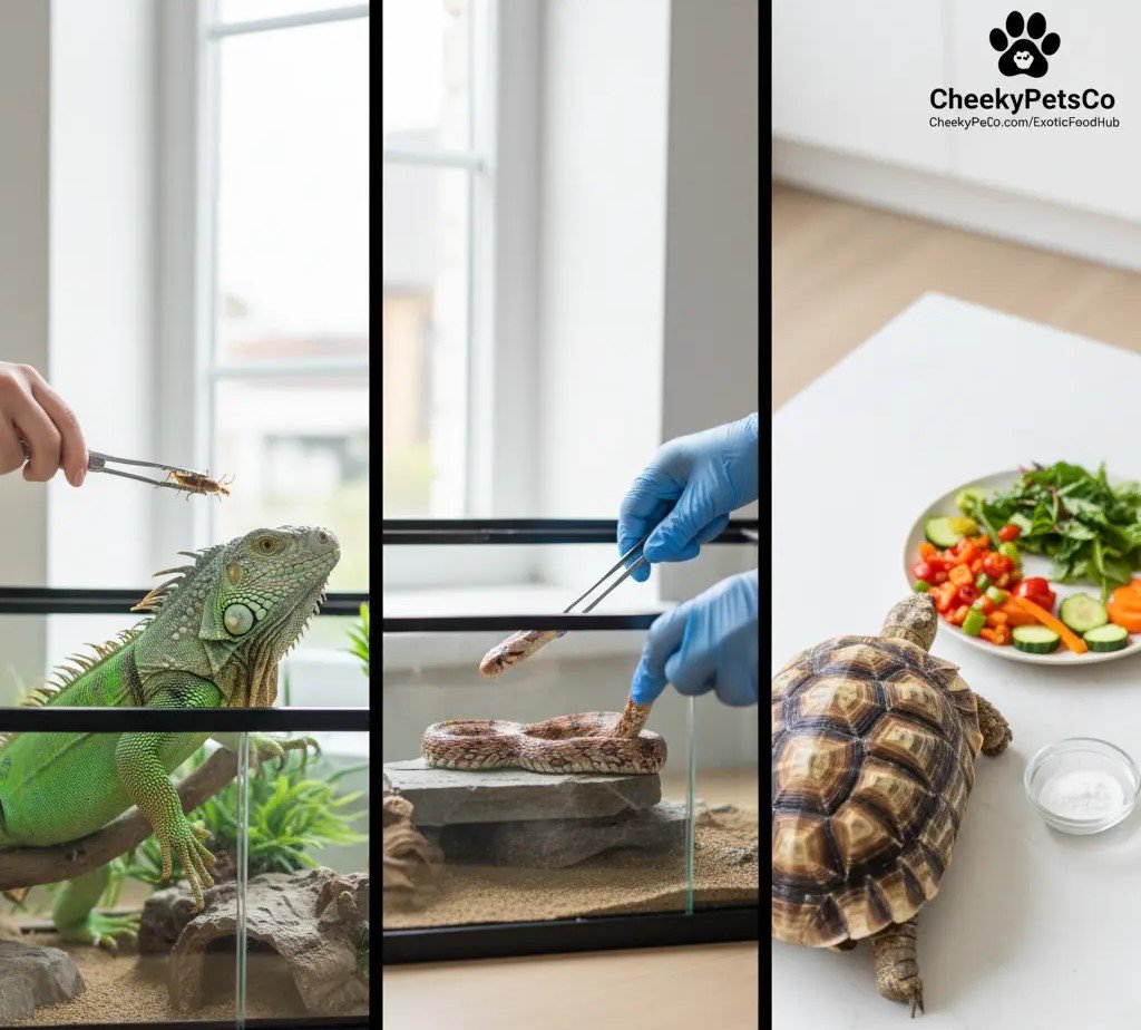 Feeding Reptiles Live Food, FrozenThawed, and Supplements Explained