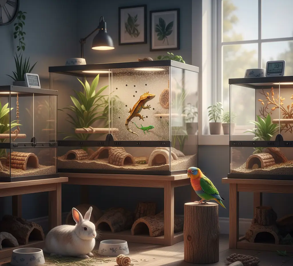 Introducing Multiple Exotic Pets: Compatibility, Safety, and Habitat Tips