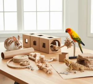 DIY Exotic Pet Toys Safe Ideas You Can Build at Home
