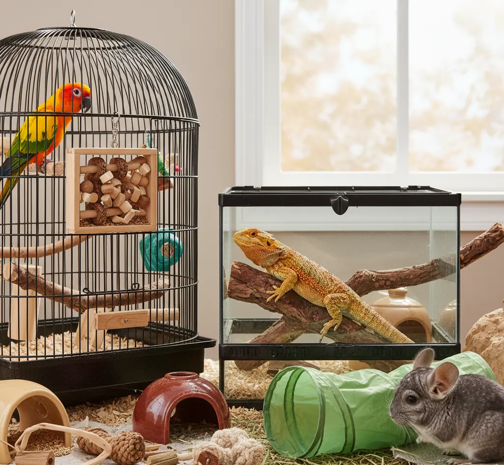 Rotating Habitat Toys Why It’s Important for Exotic Pet Mental Health