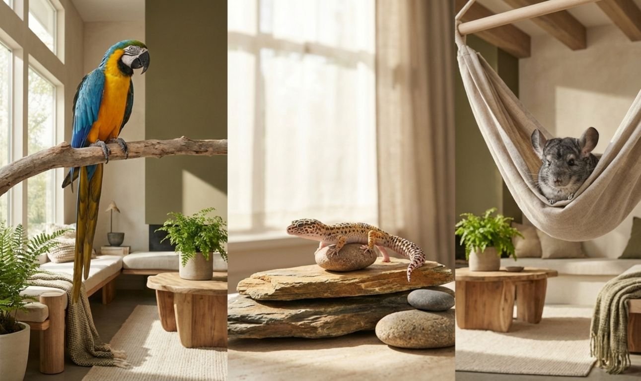 How to Encourage Natural Play Behaviors in Captive Exotic Pets